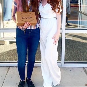 COPY - Satin jumpsuit perfect for bridal showers !